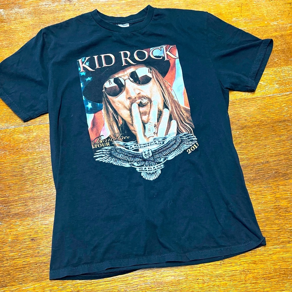 Kid rock born free tour shirt